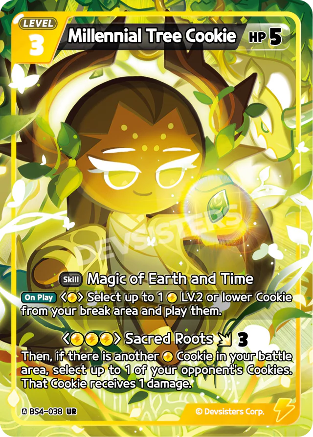 Millenial Tree Cookie (BS4-038) UR [Age of Heroes and Kingdoms]