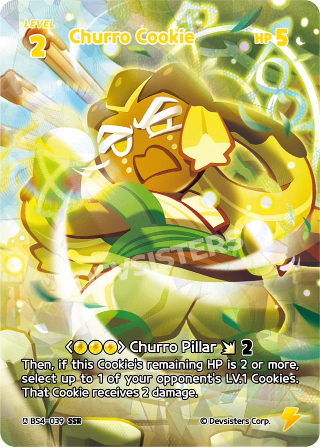 Churro Cookie (BS4-039)SSR [Age of Heroes and Kingdoms]