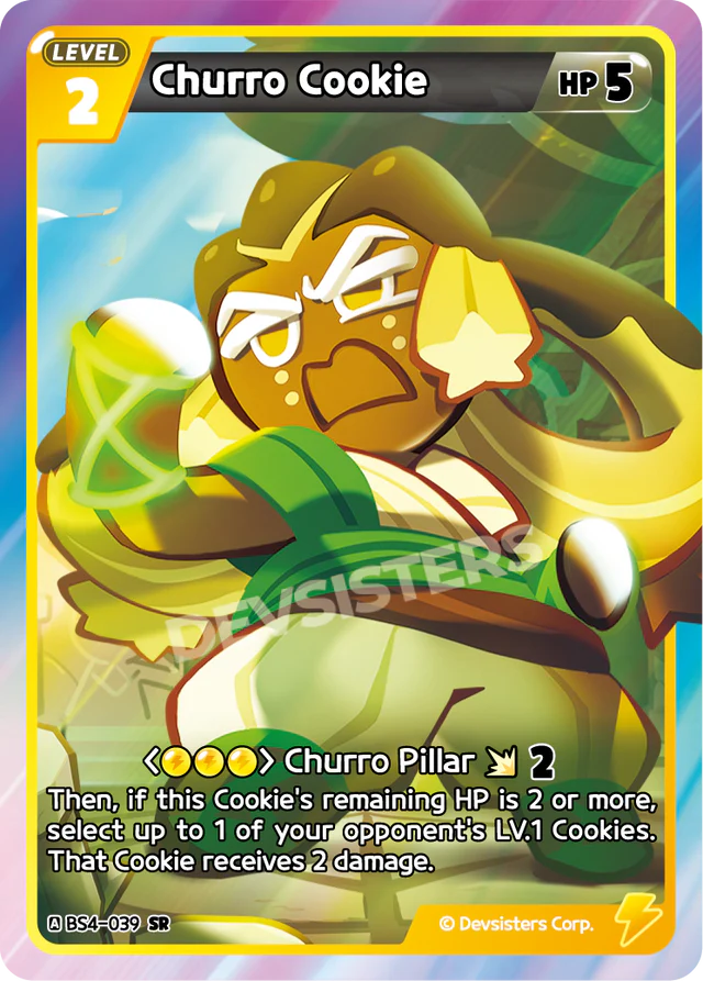 Churro Cookie (BS4-039) SR [Age of Heroes and Kingdoms]