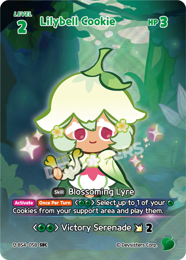Lilybell Cookie (BS4-058) SEC [Age of Heroes and Kingdoms]