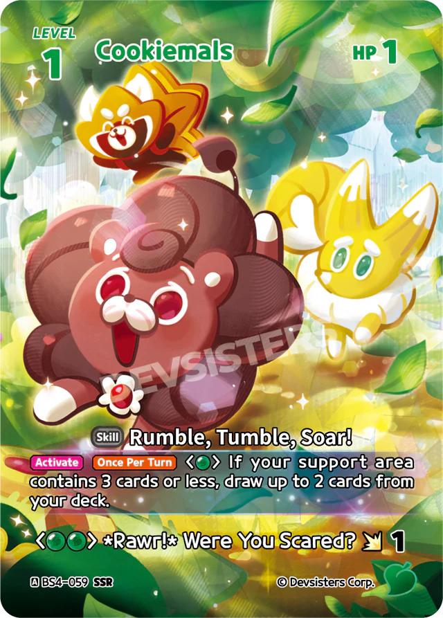 Cookiemals (BS4-059) SSR [Age of Heroes and Kingdoms]