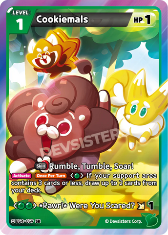 Cookiemals (BS4-059) SR [Age of Heroes and Kingdoms]