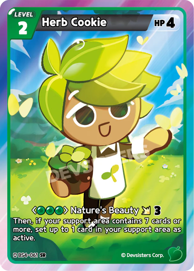Herb Cookie (BS4-061) SR [Age of Heroes and Kingdoms]