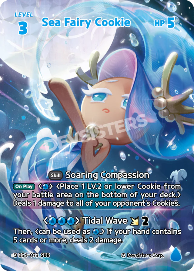 Sea Fairy Cookie (BS4-073) SUR [Age of Heroes and Kingdoms]