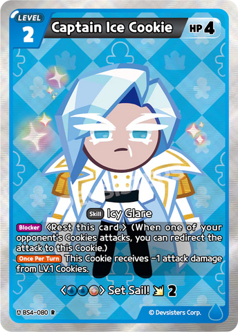 Captain Ice Cookie (BS4-080) R [Age of Heroes and Kingdoms] *MAY HAVE VISIBLE PRINT LINES*
