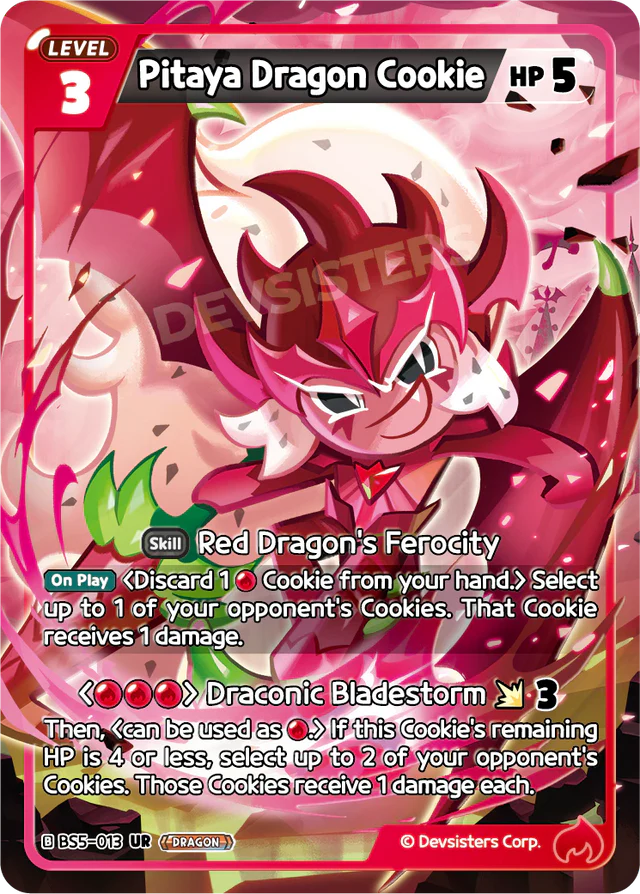 Pitaya Dragon Cookie (BS5-013) UR [Arena of Glory]