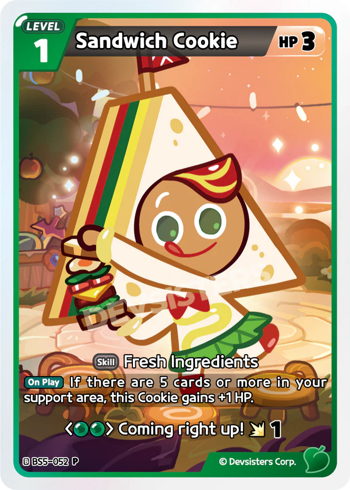 Sandwich Cookie (BS5-052) P [Arena of Glory]