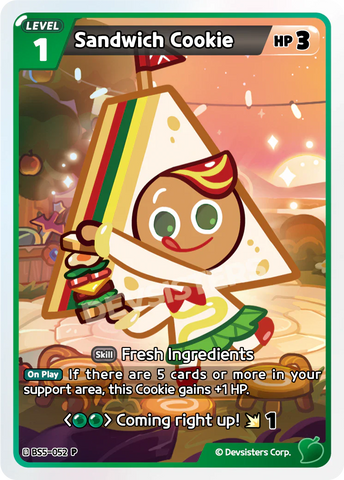 Sandwich Cookie (BS5-052) P [Arena of Glory]