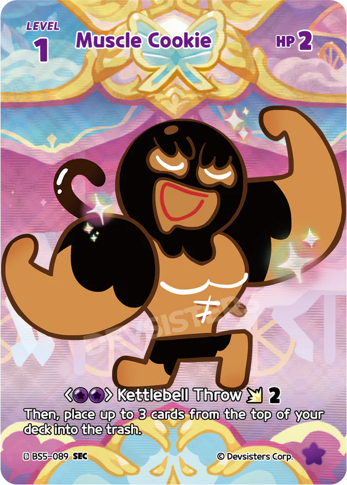 Muscle Cookie (BS5-089) SEC [Arena of Glory]