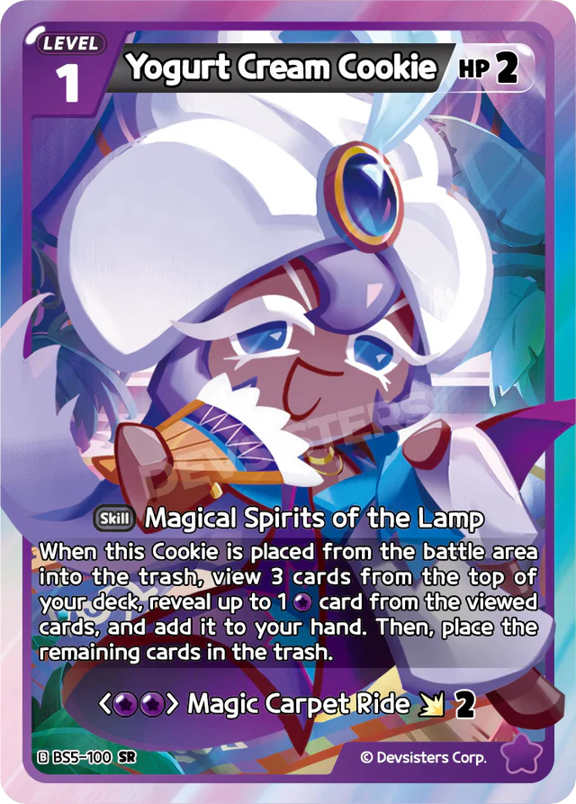 Yogurt Cream Cookie (BS5-100) SR [Arena of Glory]