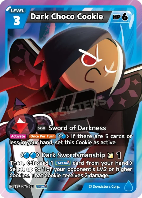 Dark Choco Cookie (BS7-067) SR [Arena of Glory]