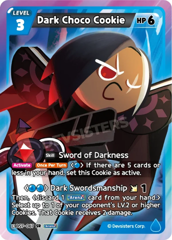 Dark Choco Cookie (BS7-067) SR [Arena of Glory]