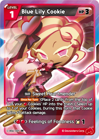 Blue Lily Cookie (BS6-001) SR [Arena of Glory]