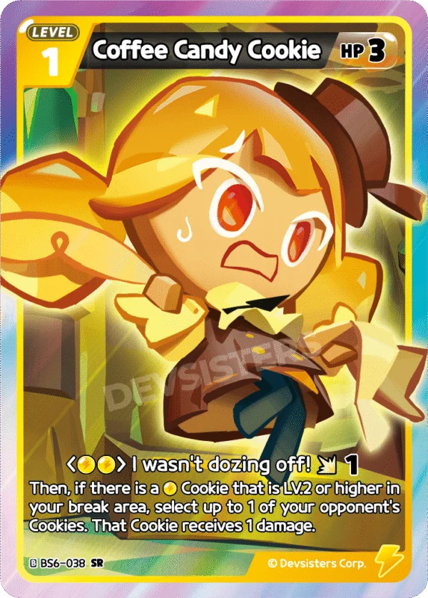 Coffee Candy Cookie (BS6-038) SR [Arena of Glory]