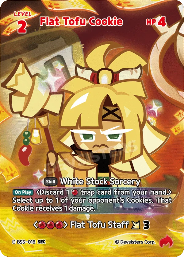 Flat Tofu Cookie (BS5-018) SEC [Arena of Glory]