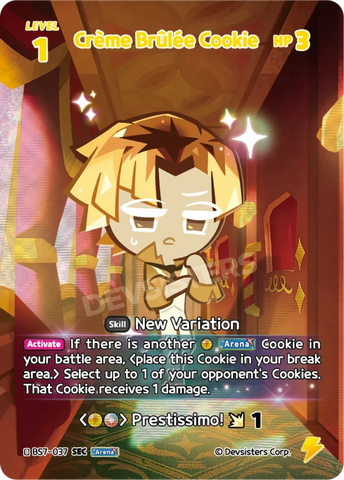 Crème Brûlée Cookie (BS7-037) SEC [Arena of Glory]