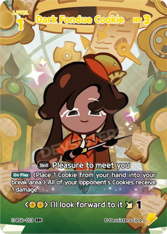 Dark Fondue Cookie (BS6-023) SEC [Arena of Glory]