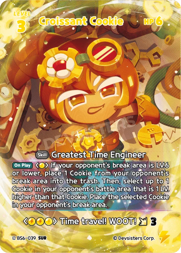 Croissant Cookie (BS6-039) SUR [Operation Timeguard]