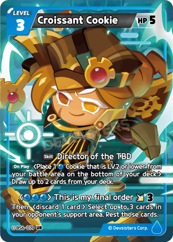 Croissant Cookie (BS6-079) UR [Arena of Glory]