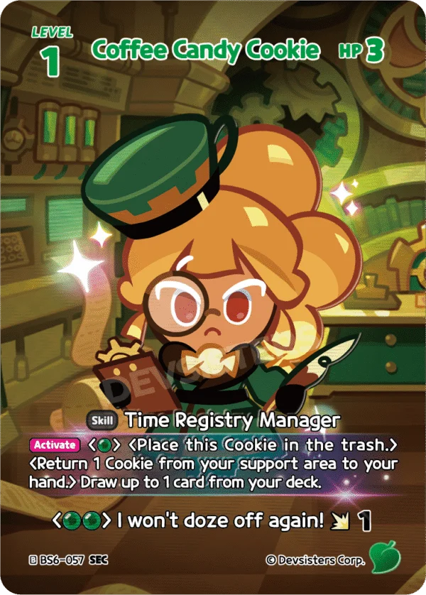Coffee Candy Cookie (BS6-057) SEC [Operation Timeguard]