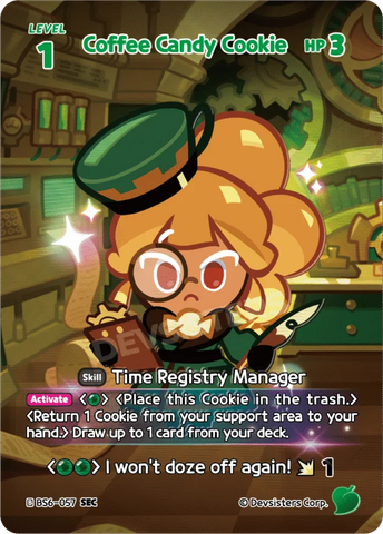 Coffee Candy Cookie (BS6-057) SEC [Operation Timeguard]