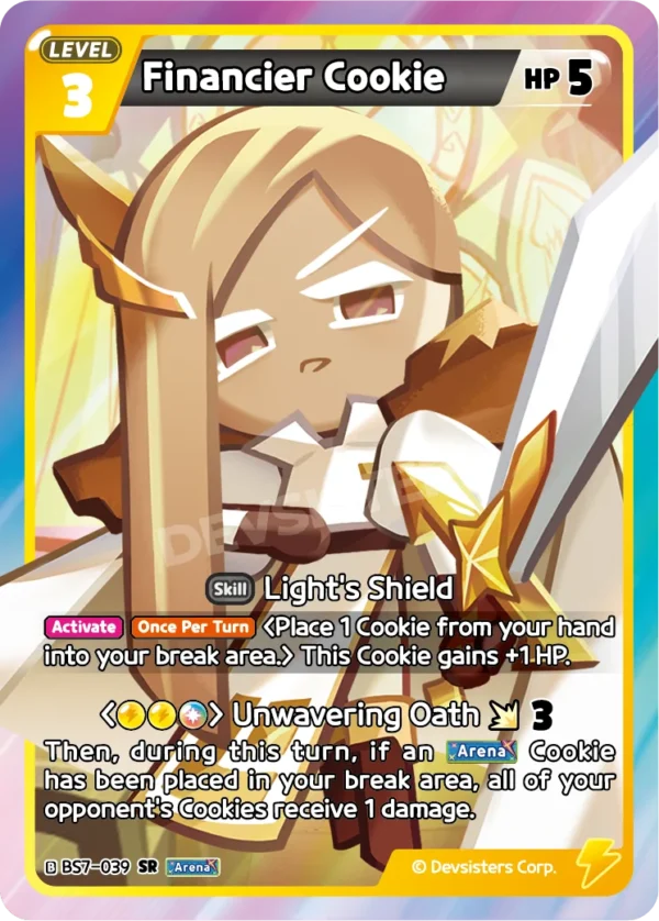 Financier Cookie (BS7-039) SR [Arena of Glory]