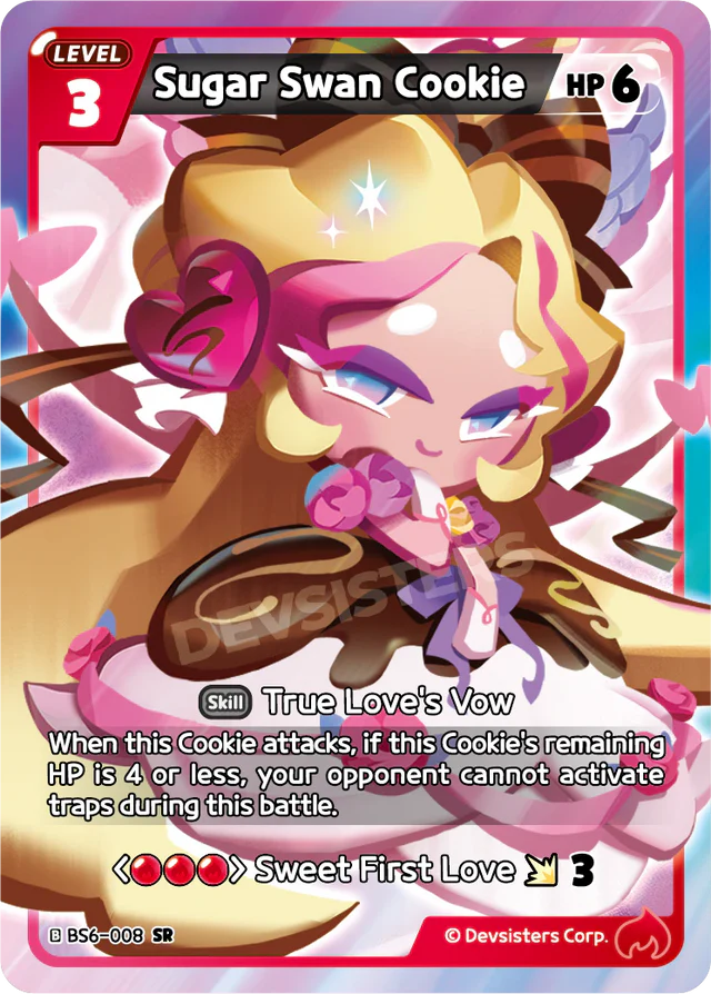 Sugar Swan Cookie (BS6-008) SR [Arena of Glory]