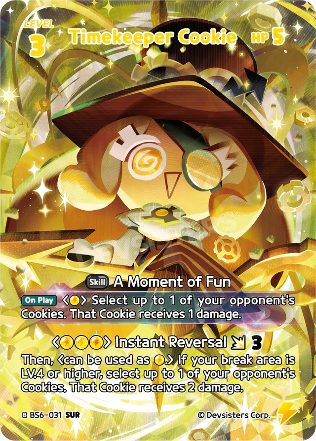 Timekeeper Cookie (BS6-031) SUR [Operation Timeguard]