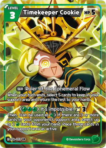 Timekeeper Cookie (BS6-051) UR [Operation Timeguard]