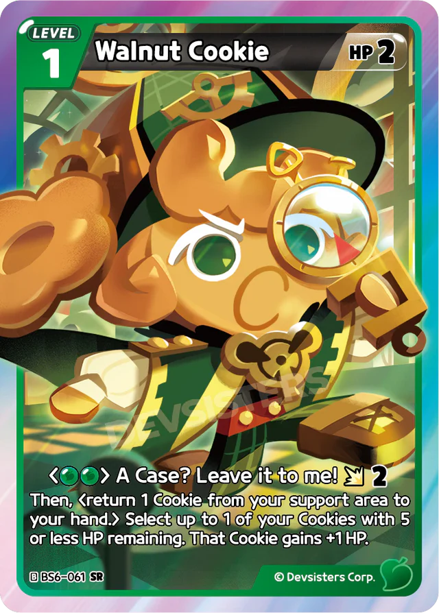 Walnut Cookie (BS6-061) SR [Arena of Glory]