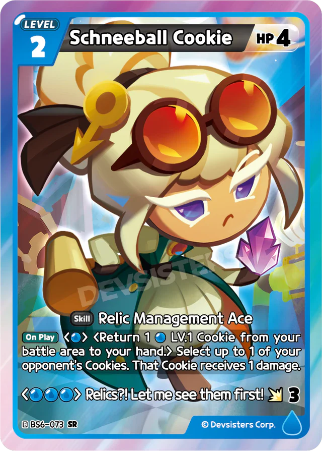 Schneeball Cookie (BS6-073) SR [Arena of Glory]