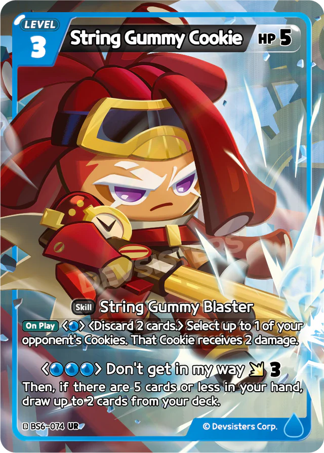 String Gummy Cookie (BS6-074) UR [Arena of Glory]