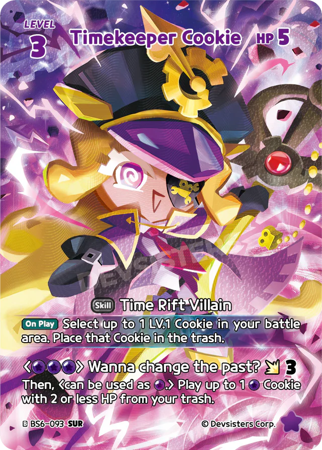 Timekeeper Cookie (BS6-093) SUR [Arena of Glory]
