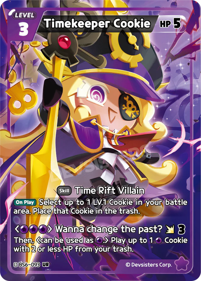 Timekeeper Cookie (BS6-093) UR [Arena of Glory]