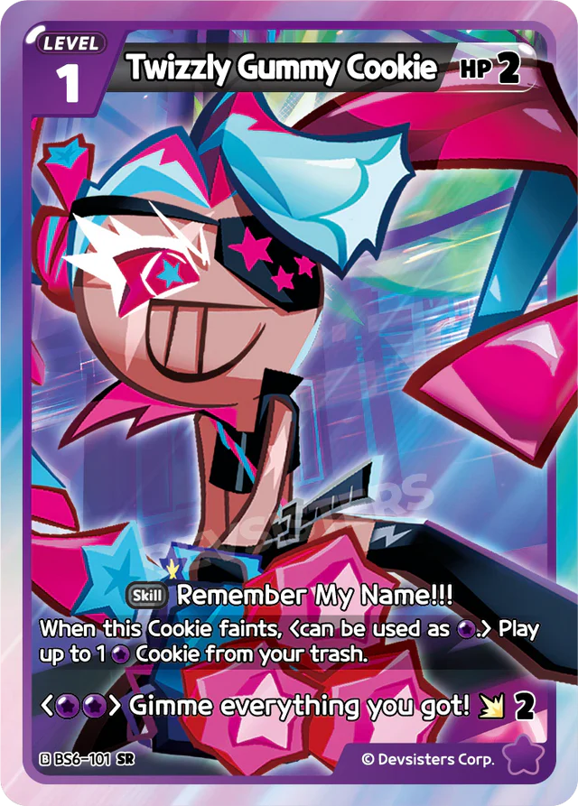 Twizzly Gummy Cookie (BS6-101) SR [Arena of Glory]