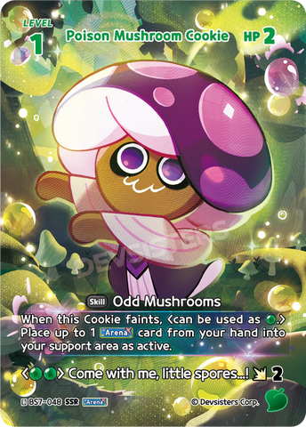 Poison Mushroom Cookie (BS7-048) SSR [Arena of Glory]