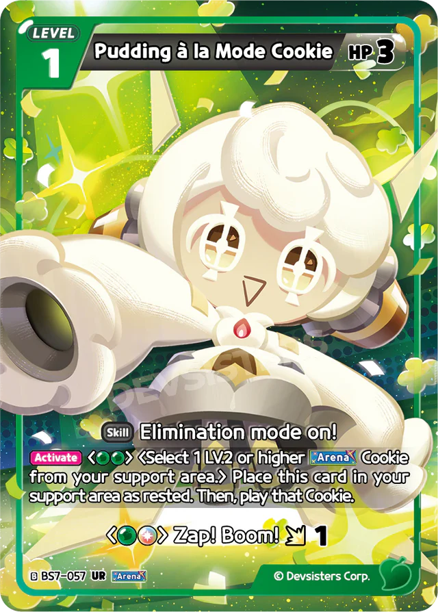 Pudding à la Mode Cookie (BS7-057) UR [Arena of Glory]