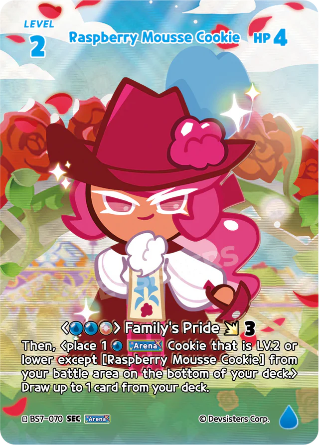 Raspberry Mousse Cookie (BS7-070) SEC [Arena of Glory]