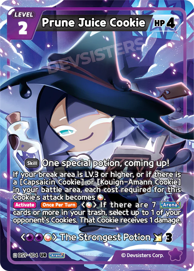 Prune Juice Cookie (BS7-104) UR [Arena of Glory]
