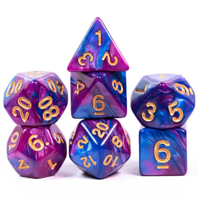 Between Dimensions RPG Dice Set by Foam Brain Games