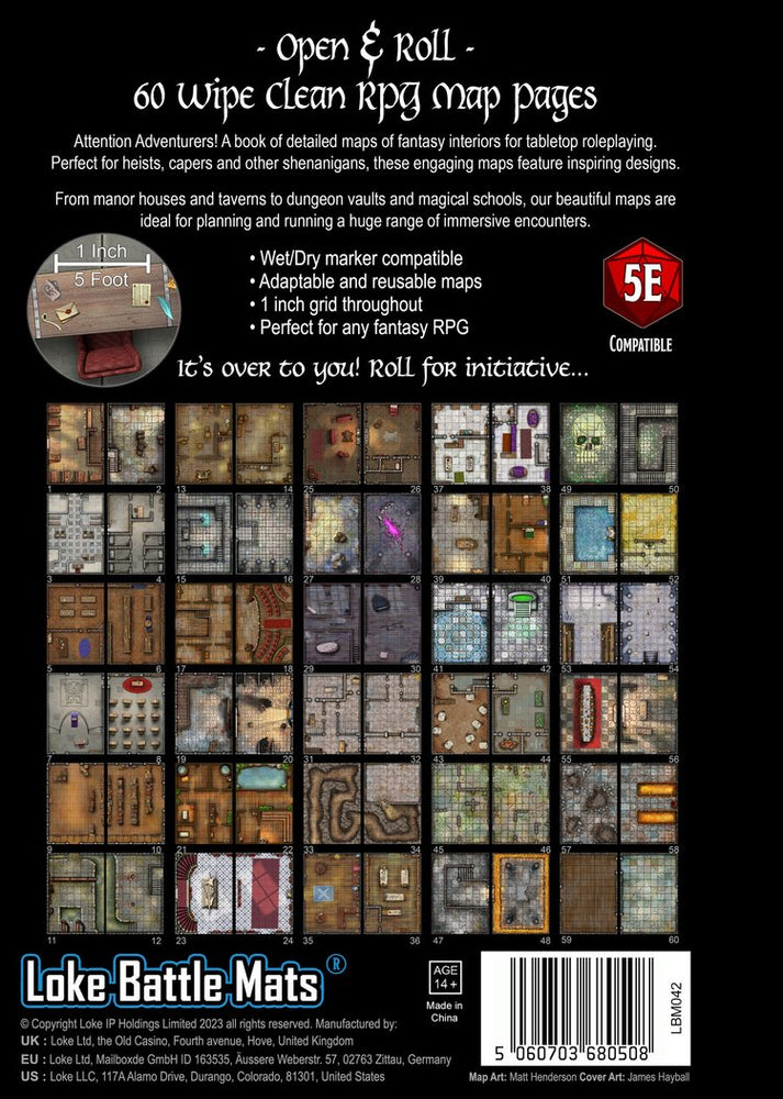 Big Book of Battle Mats - Rooms, Vaults, & Chambers