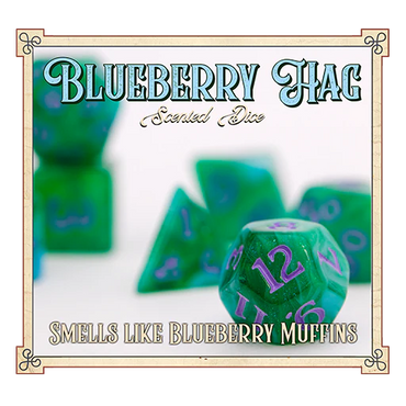 Blueberry Hag Scented Dice by Baron Smelly Bones