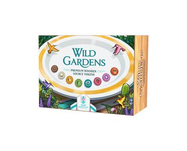 Wild Gardens - Premium Wooden Source Tokens