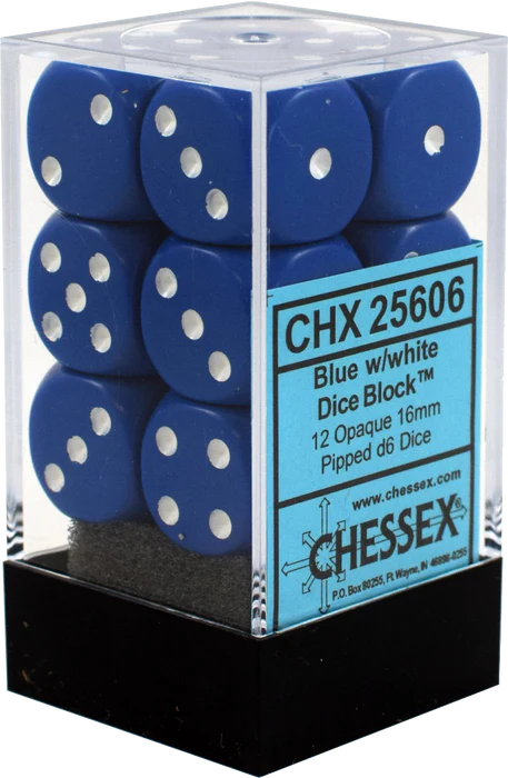 Chessex: 16mm 12d6 Opaque