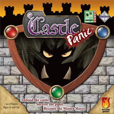 Castle Panic 1st edition, 10th printing (Open, slight wear on box edges, all contents intact)