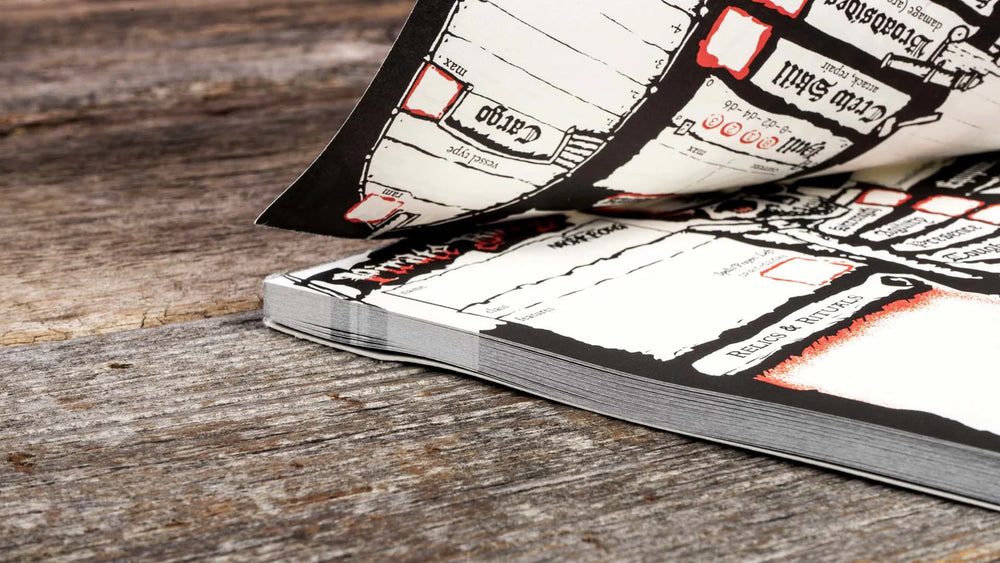 Pirate Borg - Character Sheet Pad