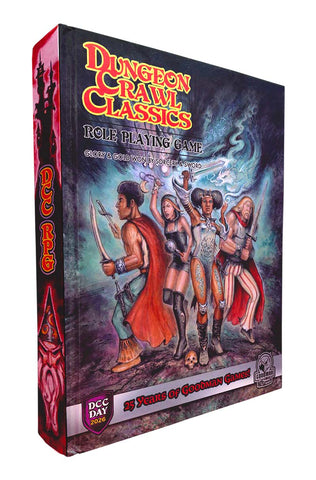 Core Rulebook “Band” 25th Anniversary Cover - Dungeon Crawl Classics DCC Day 2026 Exclusive