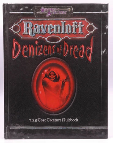 (Used) Denizens of Dread (Ravenloft d20 3.5 Horror Roleplaying)