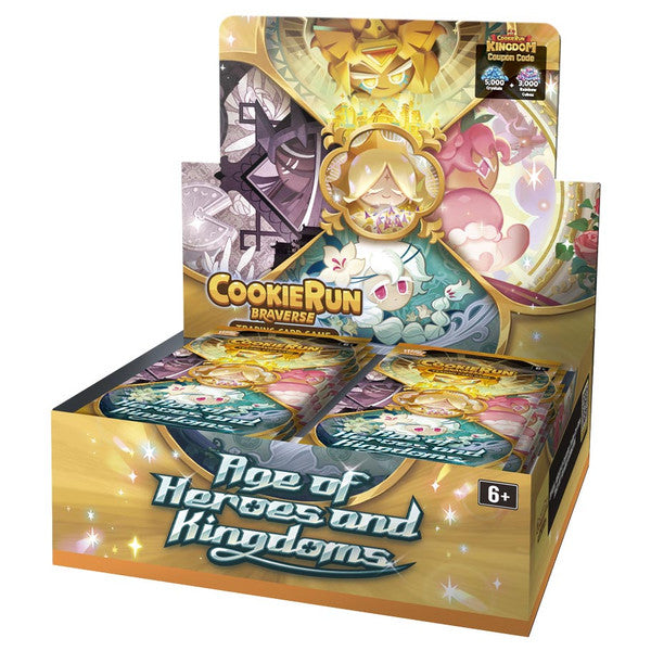 CookieRun Braverse Age of Heroes and Kingdoms Booster Box