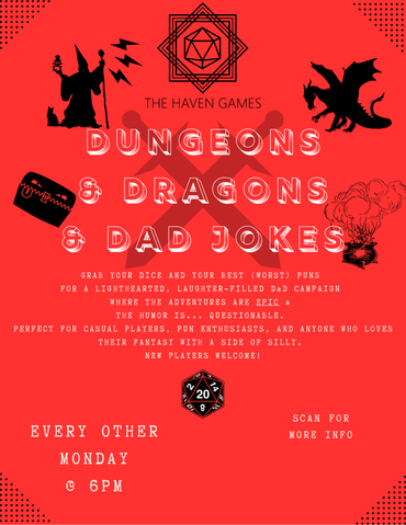 Dungeons and Dragons and Dad Jokes Campaign A Ticket - Mon, May 12 2025
